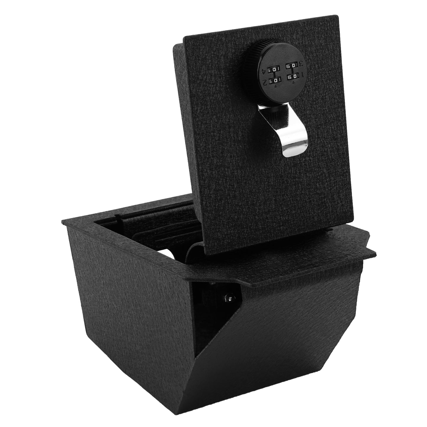 Pro Center Console Gun Safe for 2025 BMW X3, 4-Digit Combo Lock