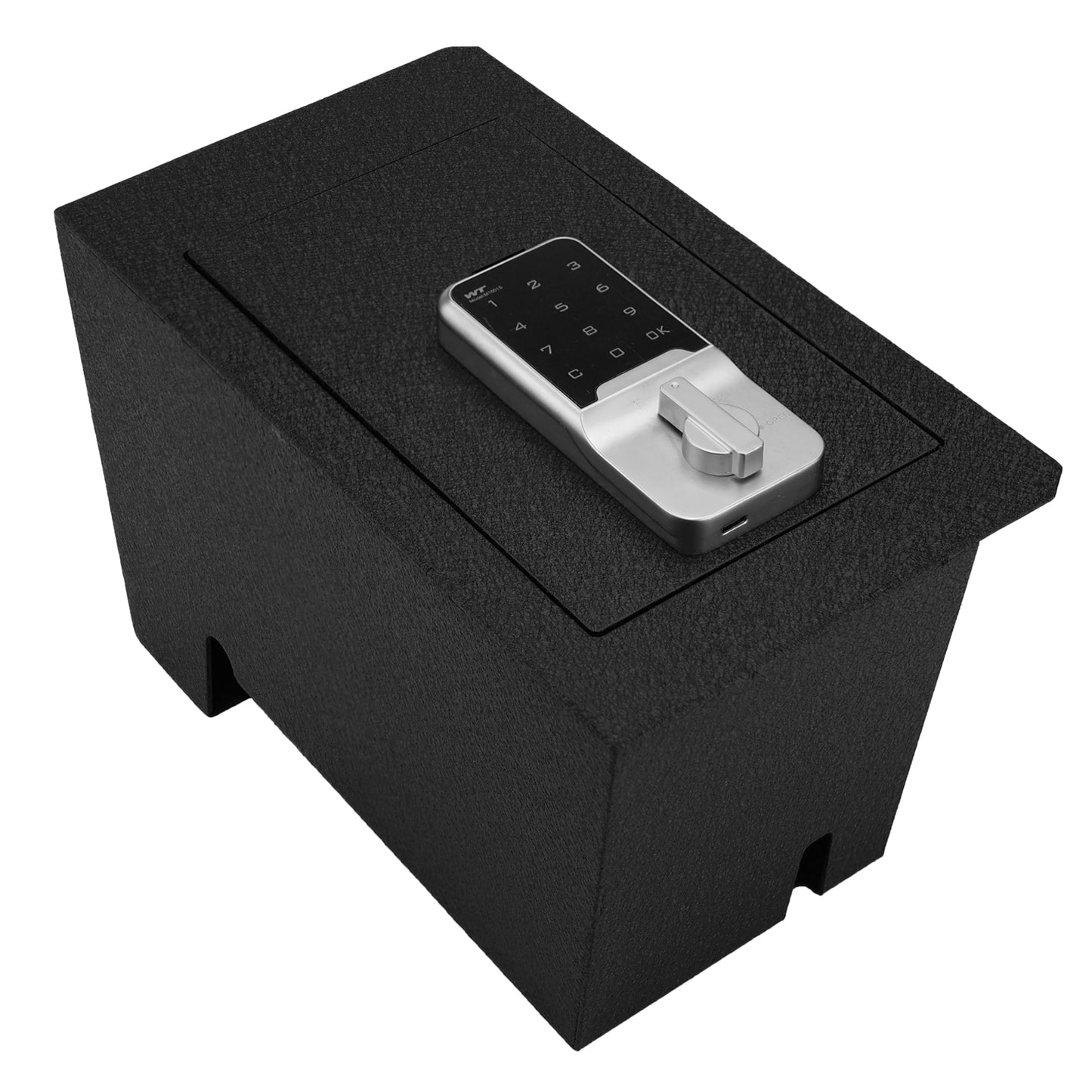 Pro Center Console Safe Gun Safe for 2022-2026 Toyota Tundra and 2023-2026 Toyota Sequoia, Electronic Number Lock