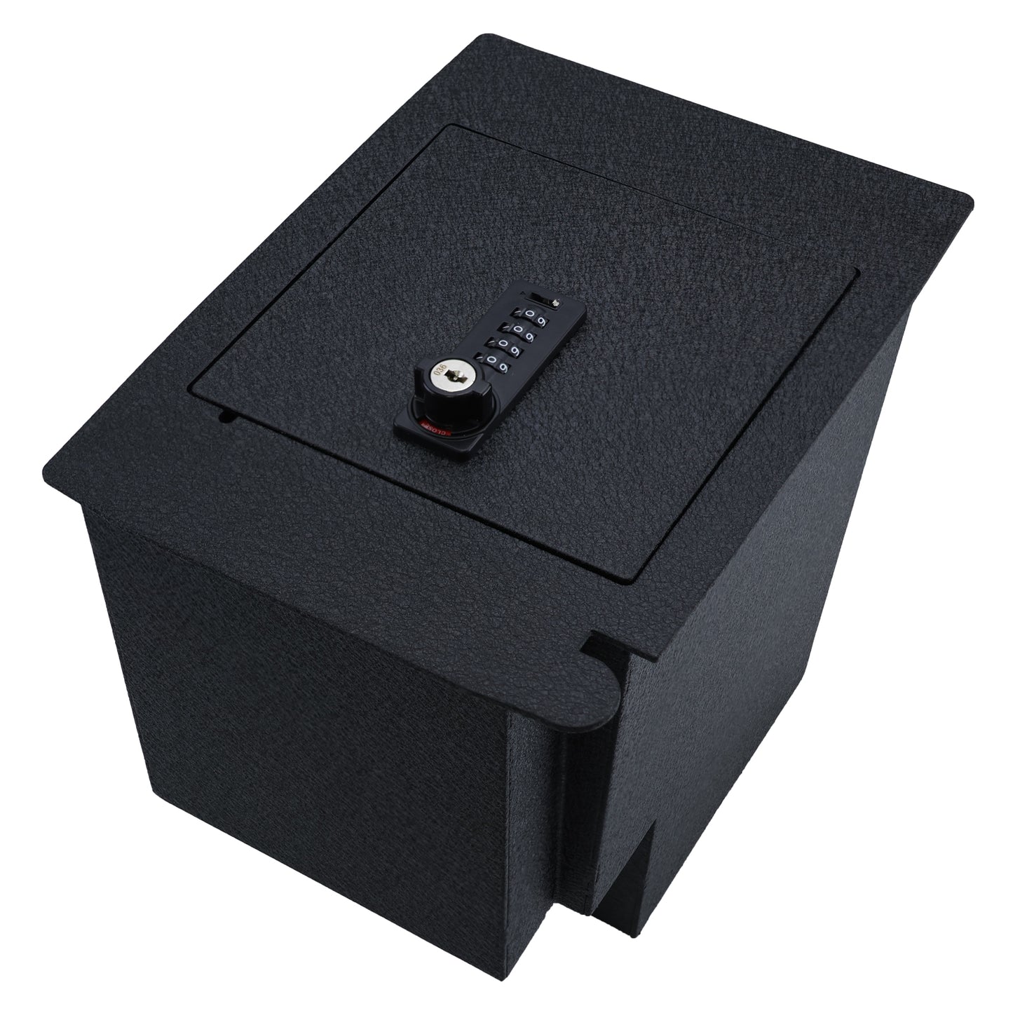 Pro Center Console Safe Gun Safe for 2010-2024 Toyota 4runner, 4-Digit Combination Lock with Key