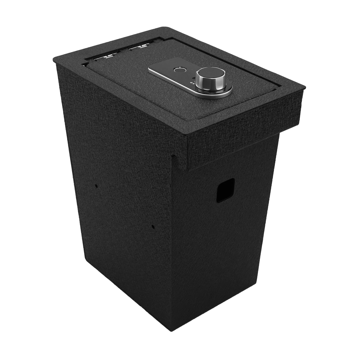 Center Console Safe for 2017-2024 Nissan Murano, Fingerprint Lock with Key