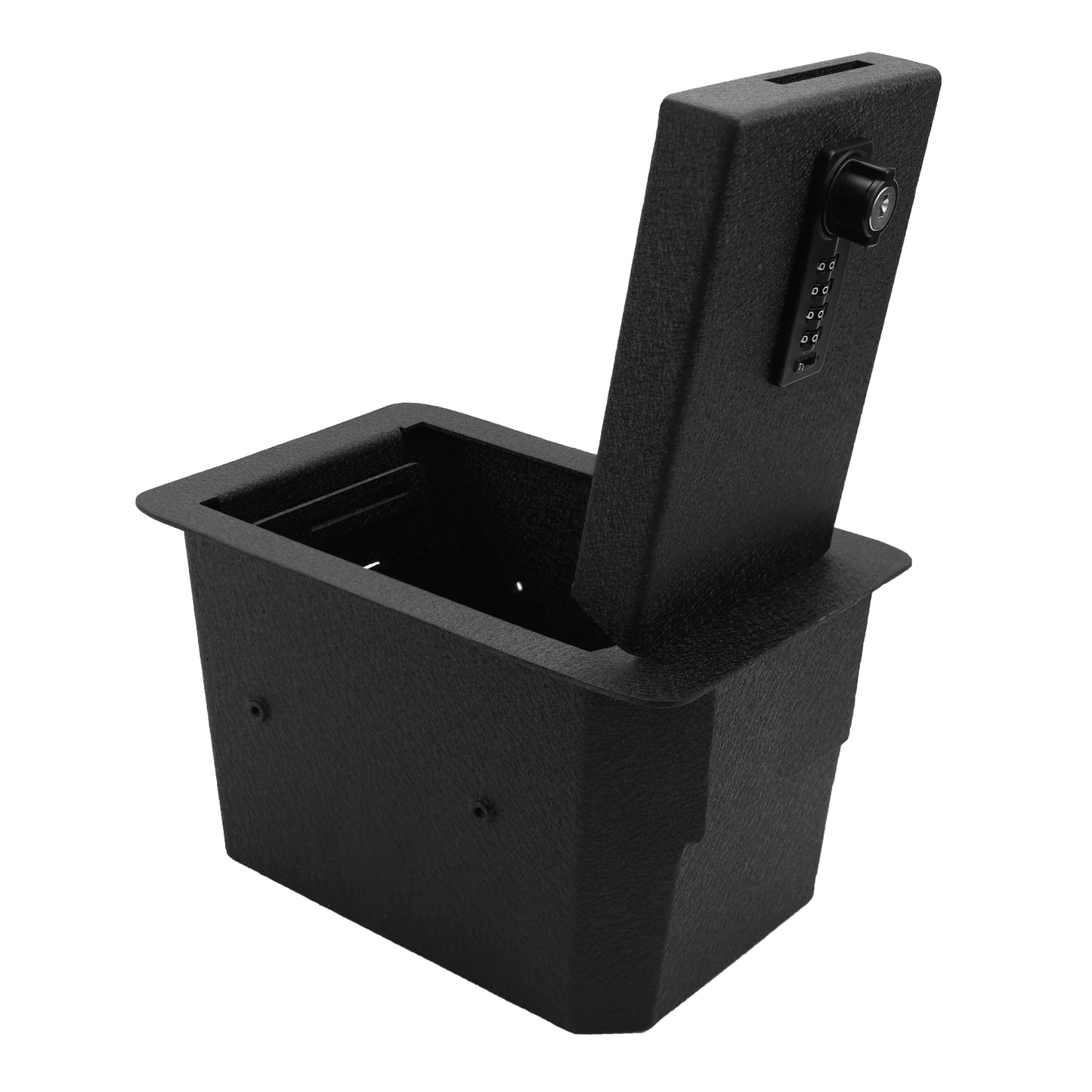Center Console Safe for 2024-2026 Hyundai Santa Fe, 4-Digit Combination Lock with Key