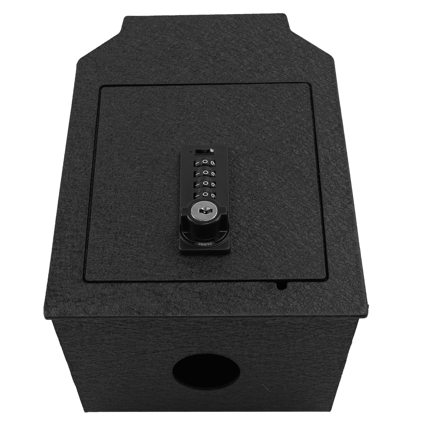 Pro Center Console Gun Safe for 2025 BMW X3, 4-Digit Combination Lock with Key