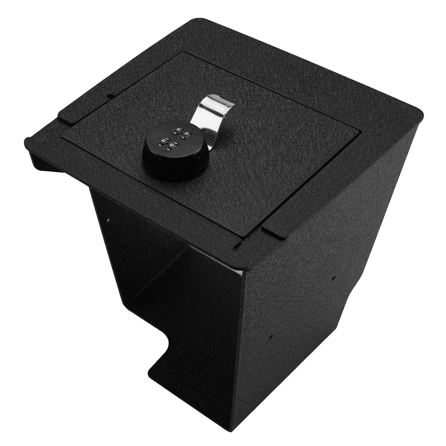 Center Console Gun Safe for 2022-2025 Nissan Frontier, 4-Digit Combo Lock