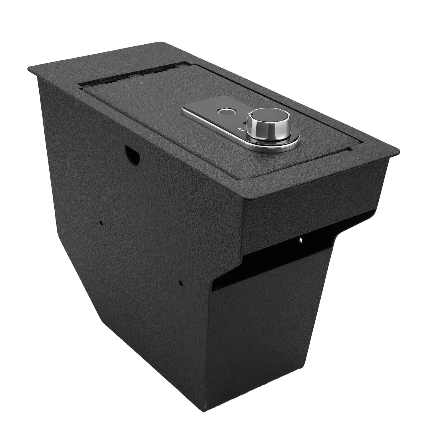 Center Console Safe for 2024-2026 Chevrolet Blazer EV, Fingerprint Lock with Key