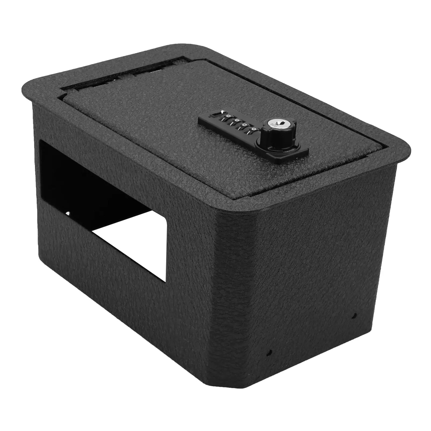 Center Console Safe for 2025-2026 Infiniti QX80, 4-Digit Combination Lock with Key