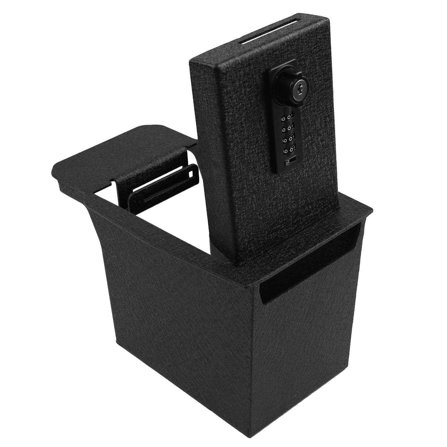 Center Console Gun Safe for 2023-2025 Mazda CX-50, 4-Digit Combination Lock with Key