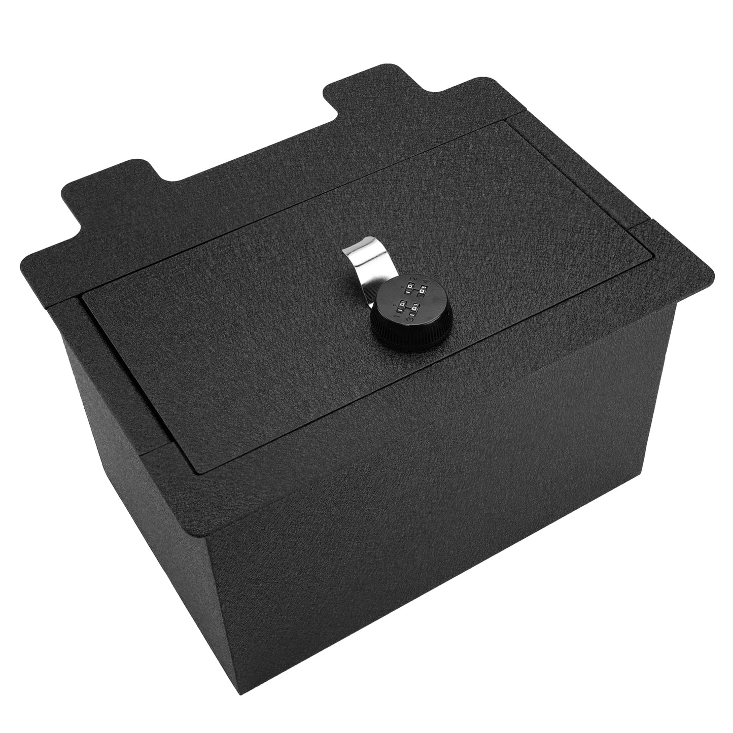 Pro Center Console Safe Gun Safe for 2019-2022 Chevy Silverado 1500 / GMC Sierra 1500 and  2020-2022 Chevy Silverado 2500/3500/ GMC Sierra 2500/3500, 4-Digit Combo Lock