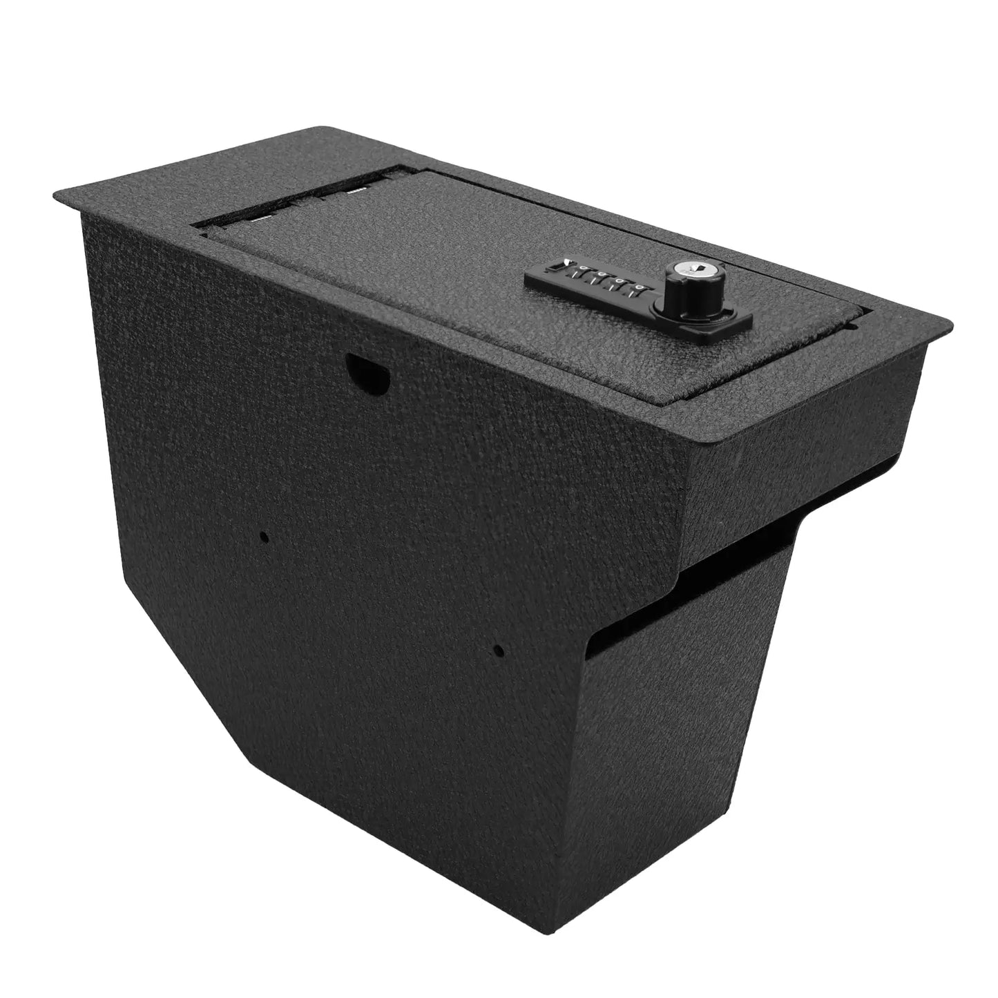 Center Console Safe for 2024-2026 Chevrolet Blazer EV, 4-Digit Combination Lock with Key