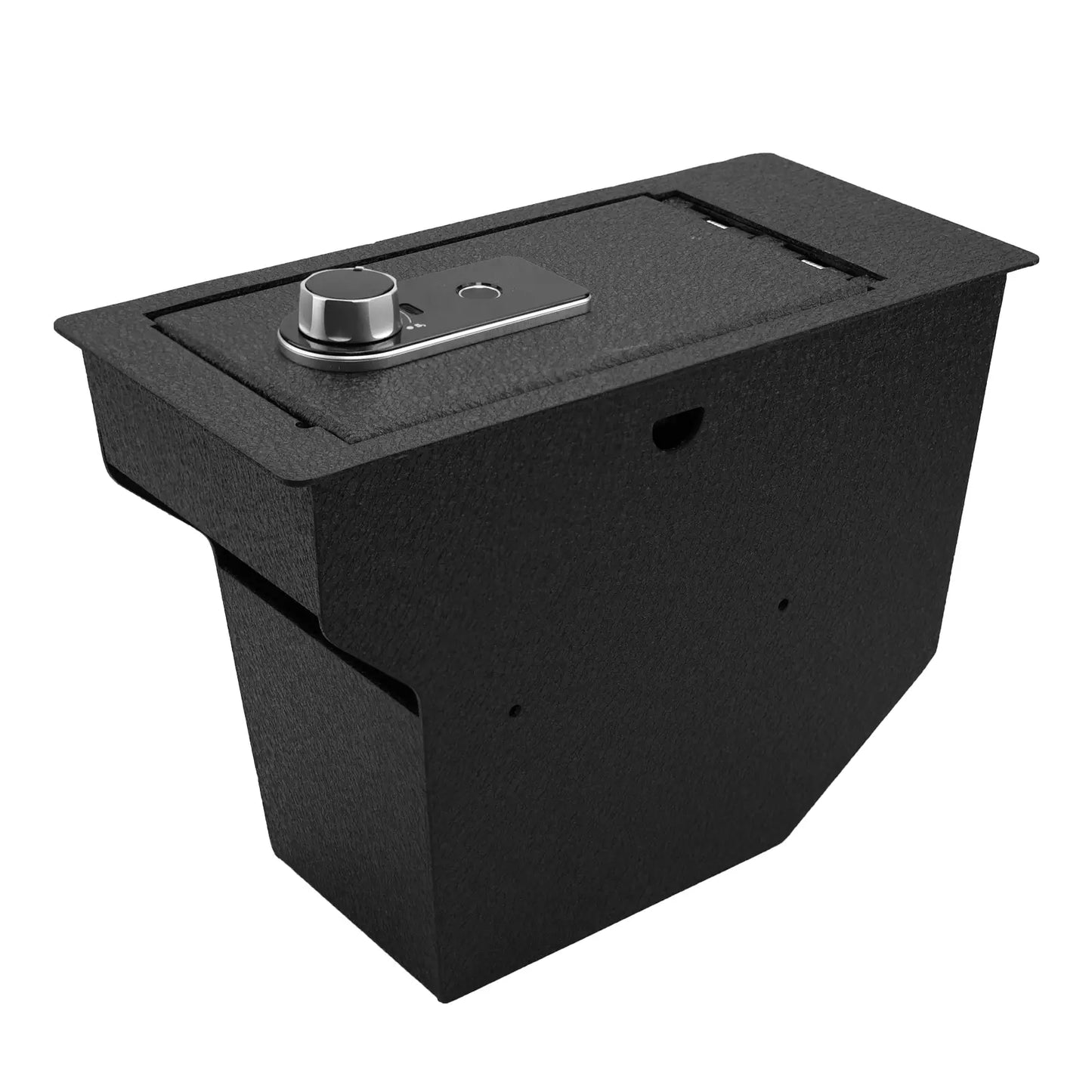 Center Console Safe for 2024-2026 Chevrolet Blazer EV, Fingerprint Lock with Key