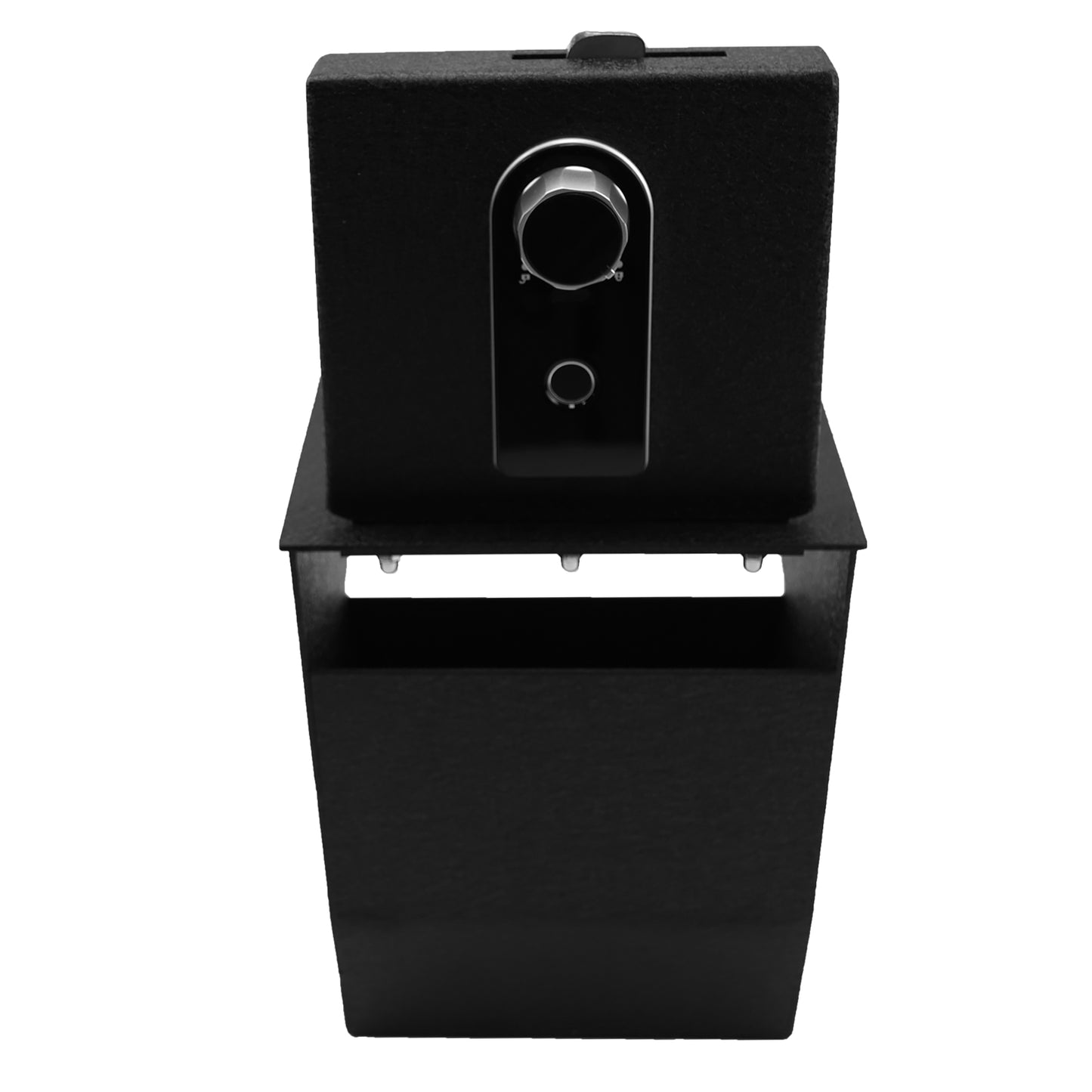Center Console Gun Safe for 2018-2025 Mazda CX-5, Fingerprint Lock with Key