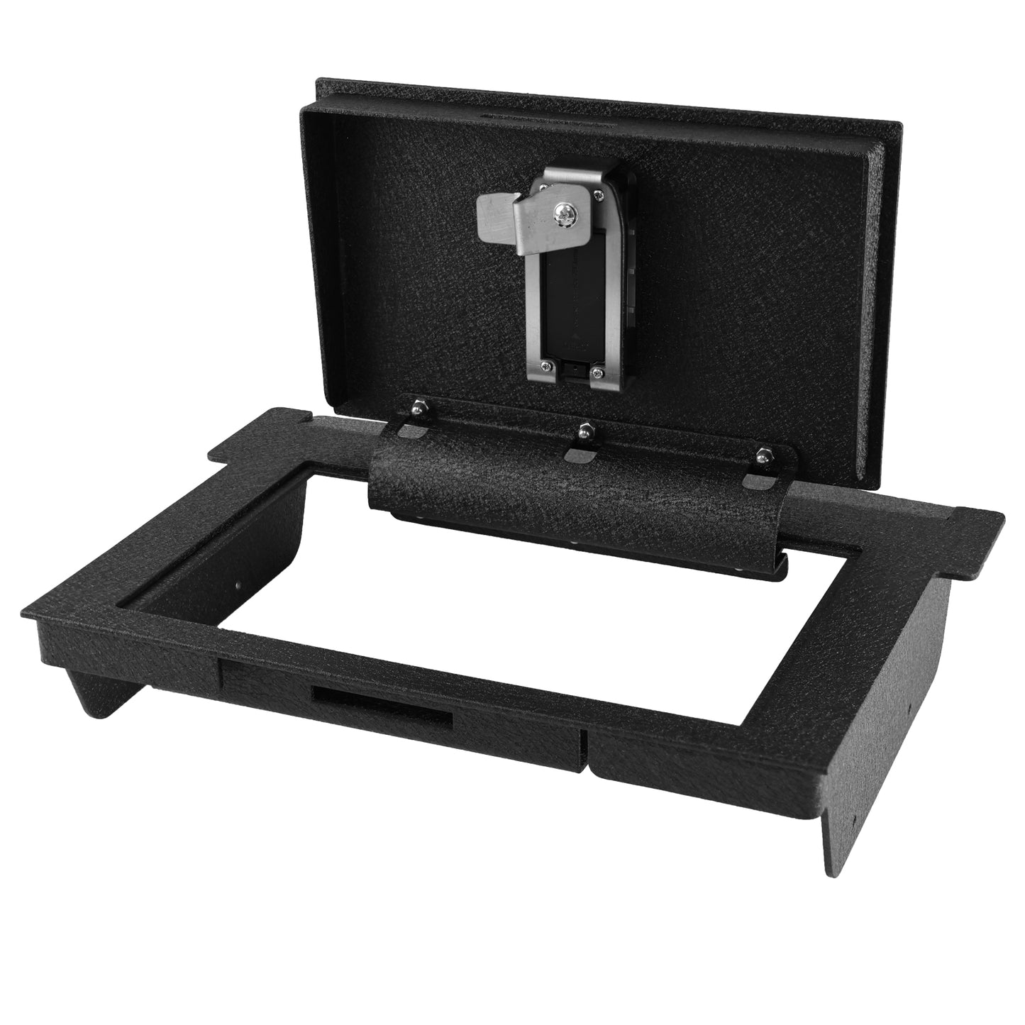 Pro Center Console Safe Gun Safe for 2021-2024 RAM TRX, 2022-2025 RAM GT, 2025 Dodge Ram RHO ,Fingerprint Lock with Key