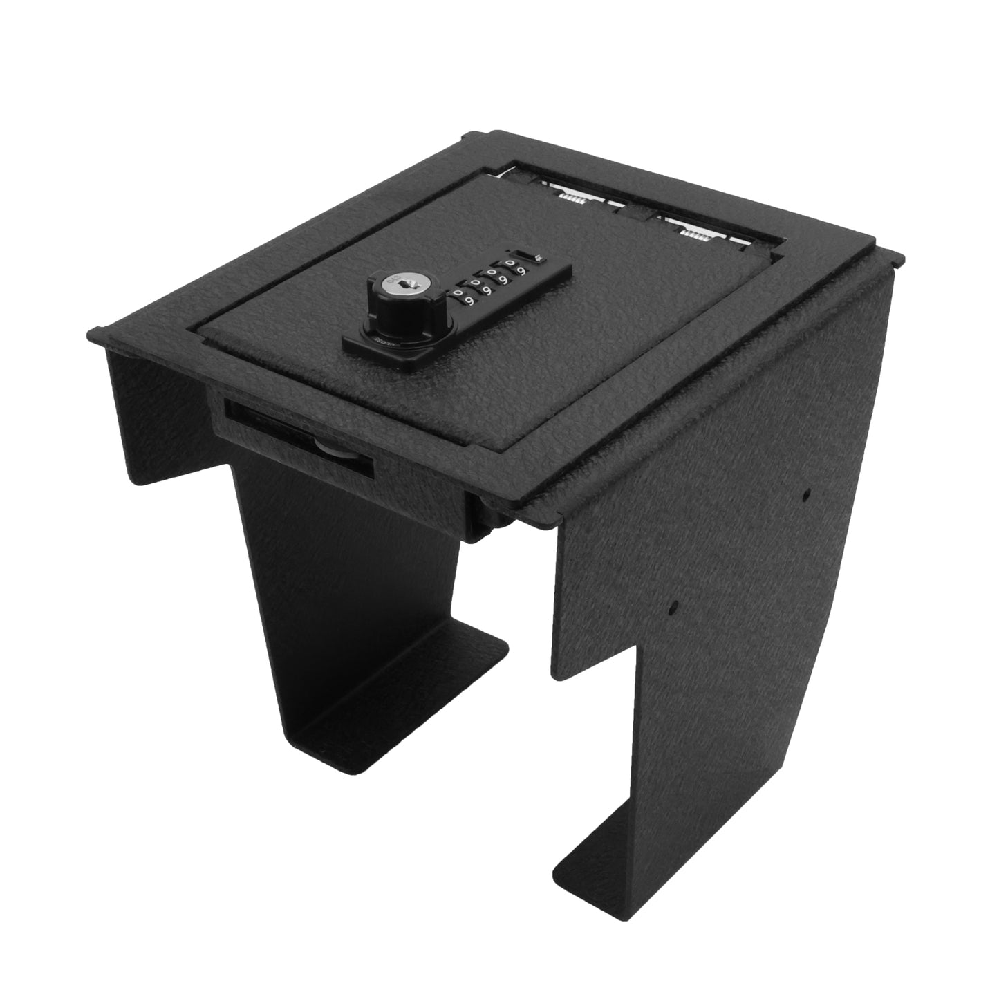 Center Console Gun Safe for 2017-2025 Mazda CX-5, 4-Digit Combination Lock with Key