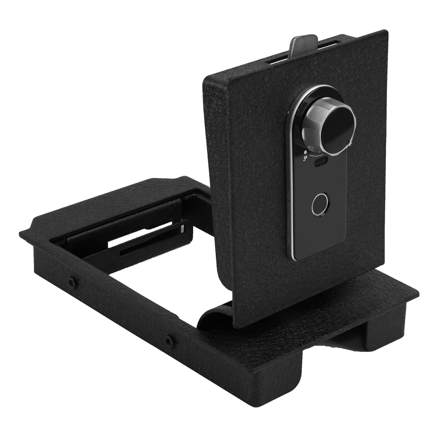Pro Center Console Gun Safe for 2023-2026 Benz GLC, Fingerprint Lock with Key