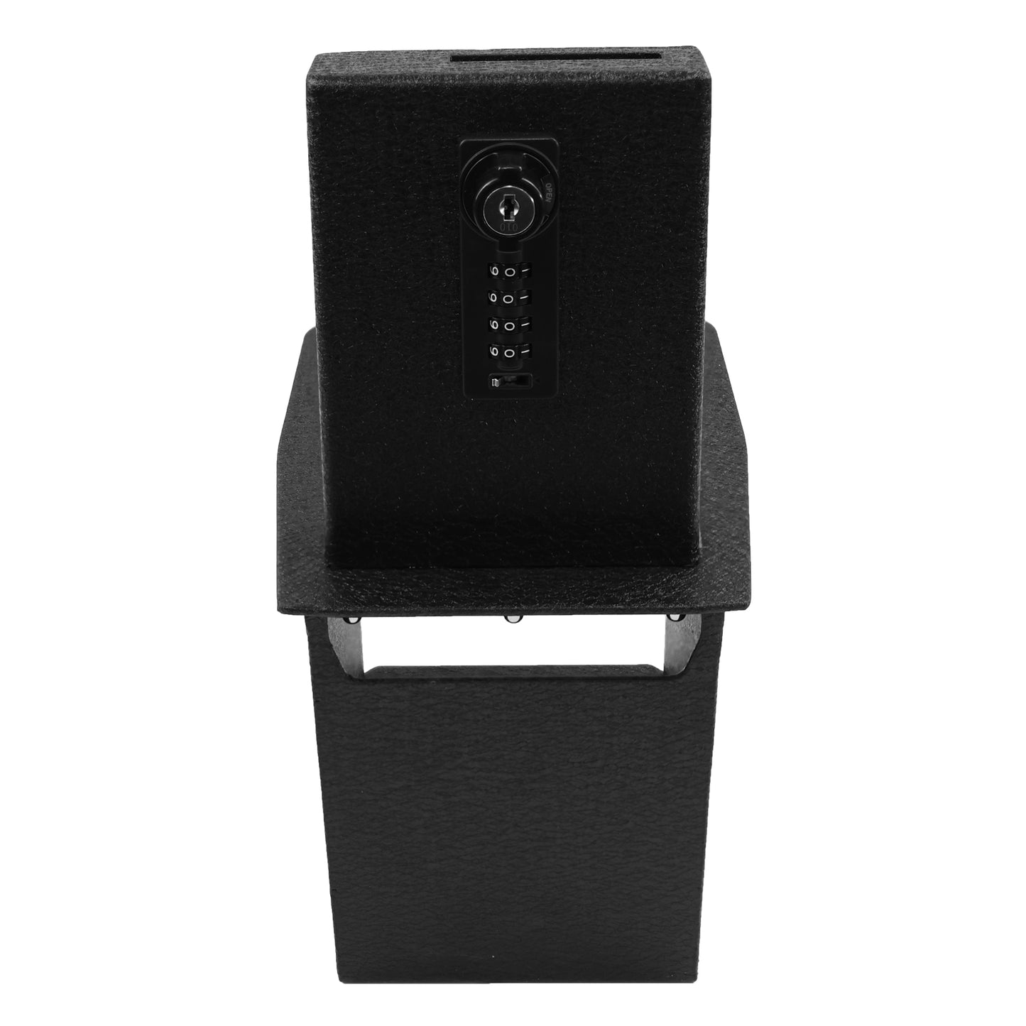 Center Console Gun Safe for 2023-2025 Mazda CX-50, 4-Digit Combination Lock with Key