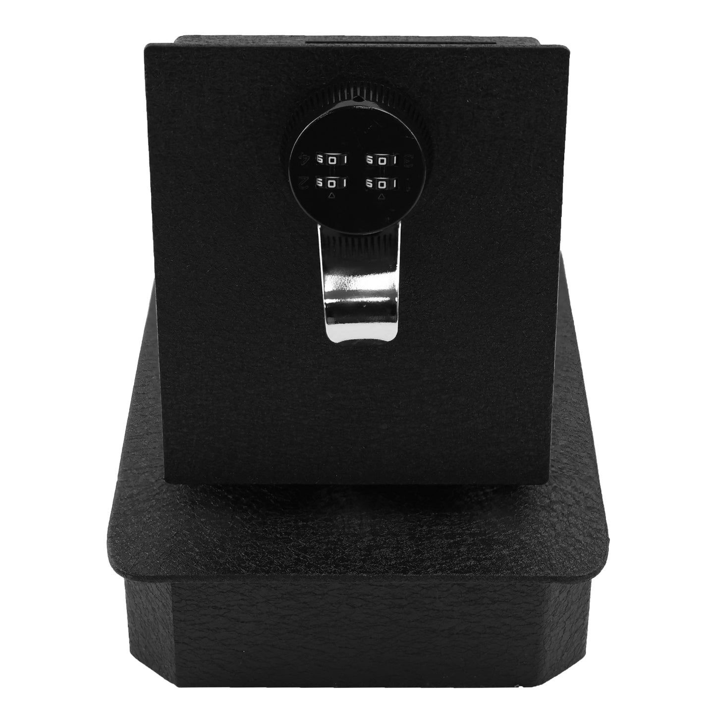 Pro Center Console Gun Safe for 2024-2025 Hyundai Santafe, 4-Digit Combo Lock