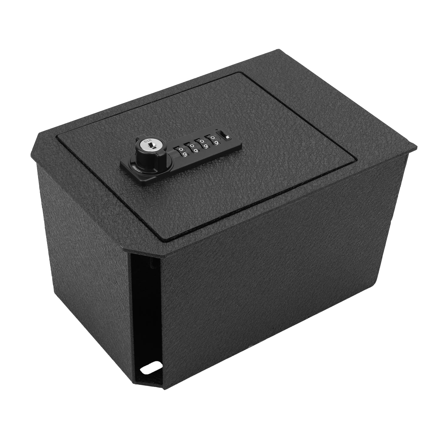 Pro Center Console Gun Safe for 2013-2018 Toyota Rav4, 4-Digit Combination Lock with Key