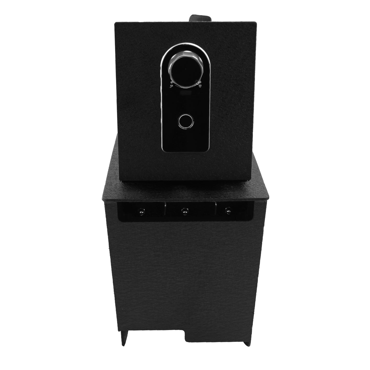 Pro Center Console Gun Safe for 2016-2025 Chevrolet Malibu, Fingerprint Lock with Key