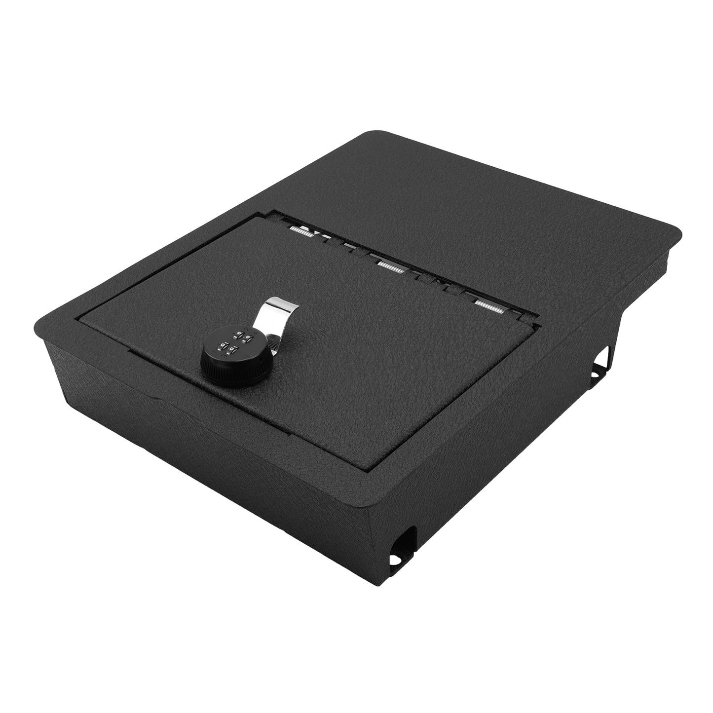 Underseat Console Gun Safe for 2006-2019 Dodge Ram 1500/2500/3500, 4-Digit Combo Lock