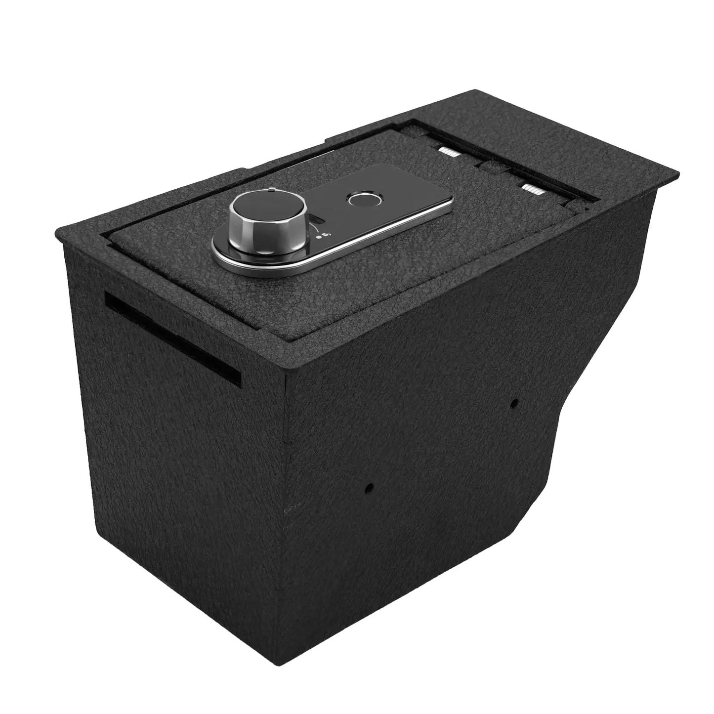 Center Console Safe for 2020-2026 Cadillac XT5/XT6, Fingerprint Lock with Key