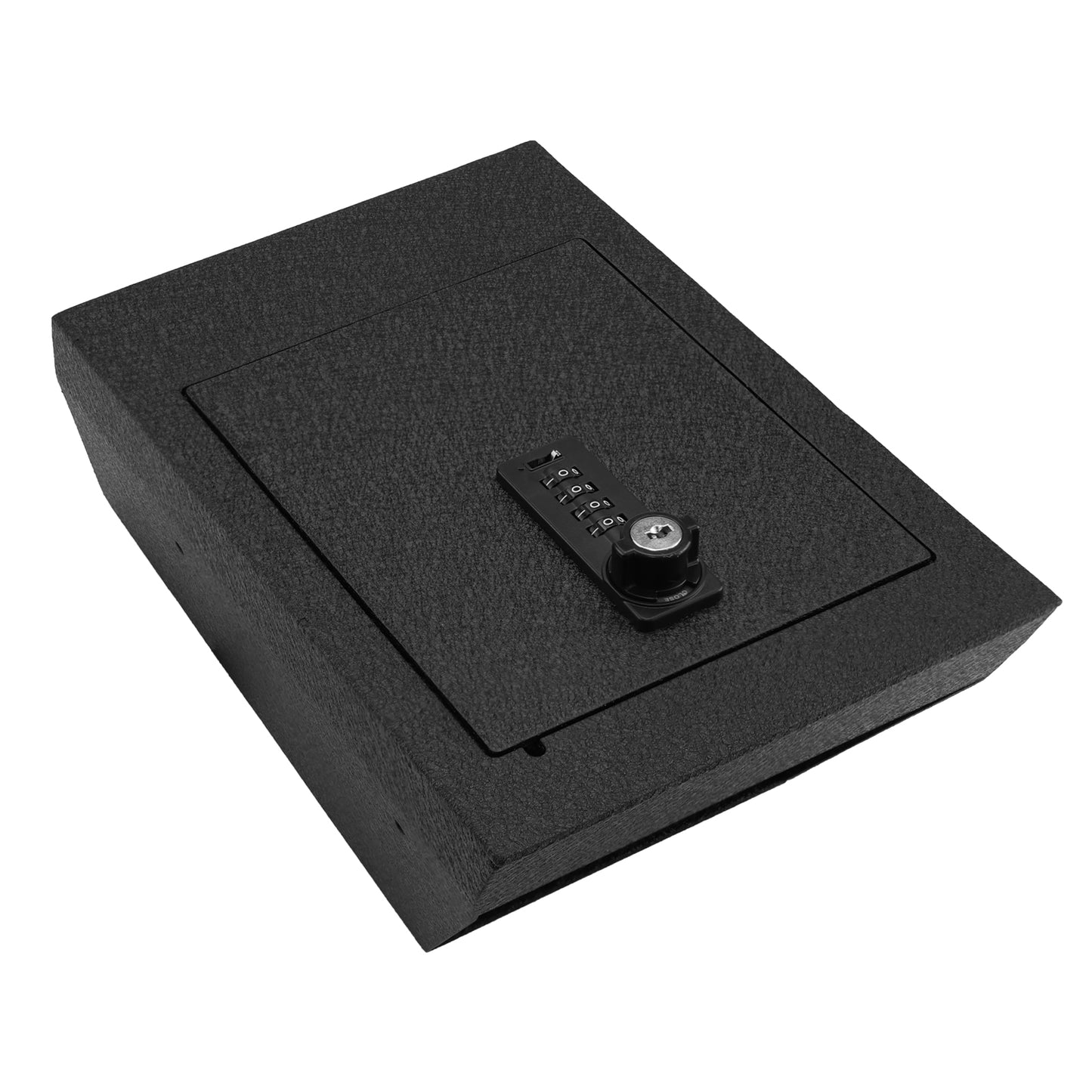 Pro Center Console Gun Safe for 2021-2025 Tesla Model S and Model X, 4-Digit Combination Lock with Key