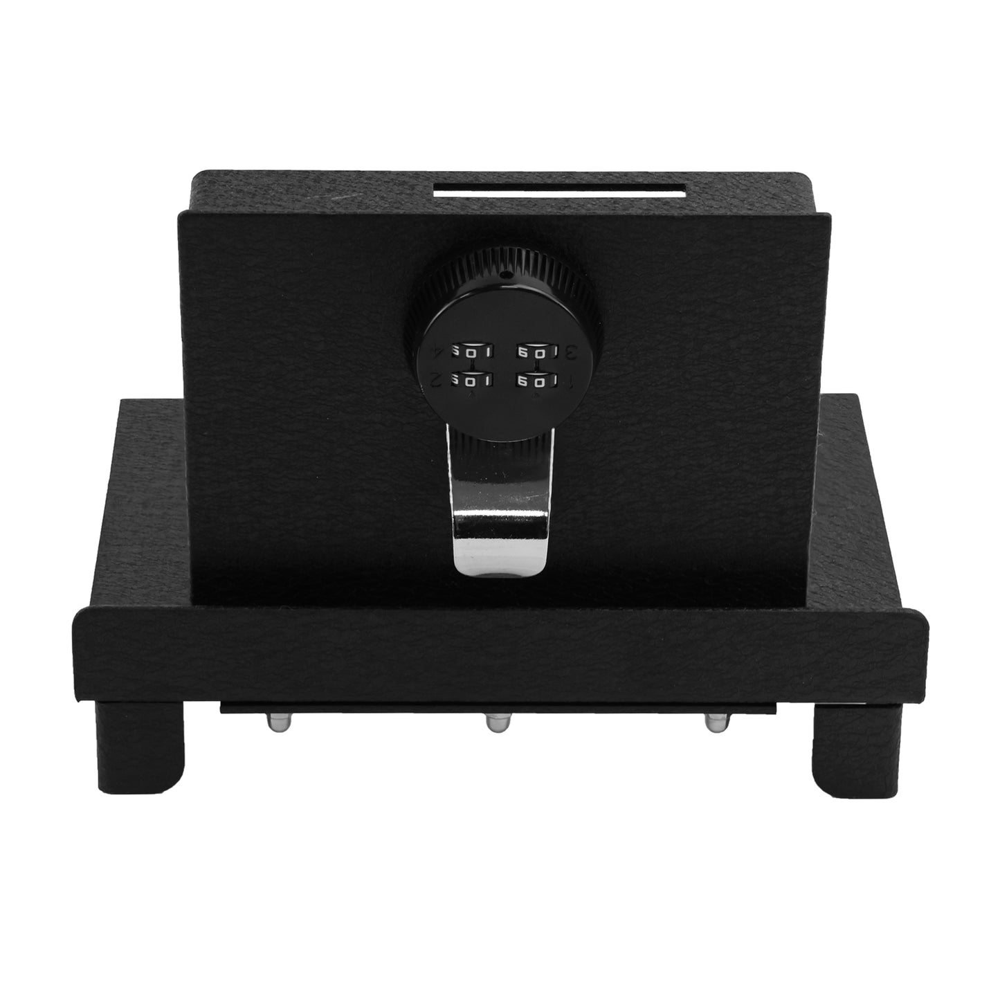 Center Console Gun Safe for 2025-2026 Tesla Model Y Juniper, 4-Digit Combo Lock