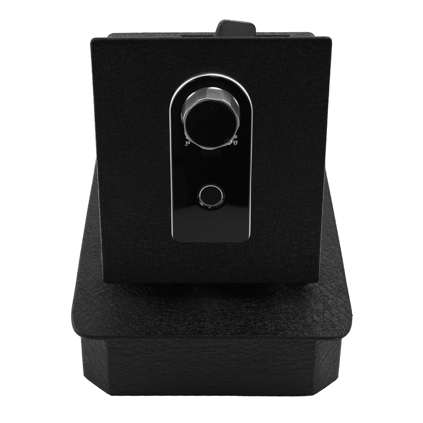 Pro Center Console Gun Safe for 2024-2025 Hyundai Santafe, Fingerprint Lock with Key