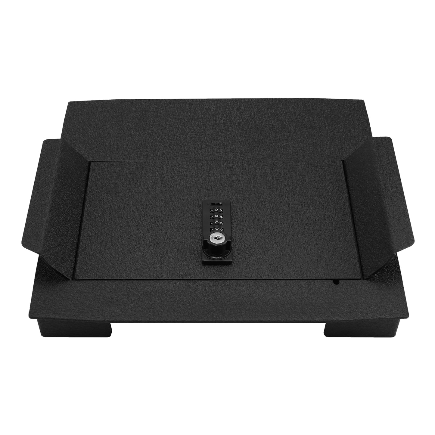 Pro Center Console Gun Safe for 2023-2026 Ford F250 Super Duty, 4-Digit Combination Lock with Key