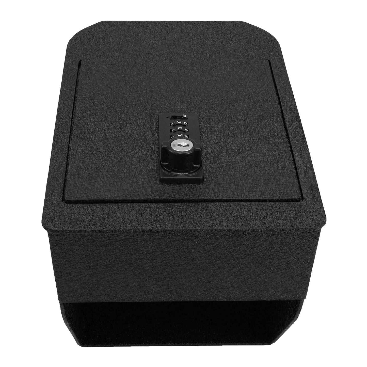 Center Console Gun Safe for 2024+ Toyota CRUISER, 4-Digit Combination Lock with Key