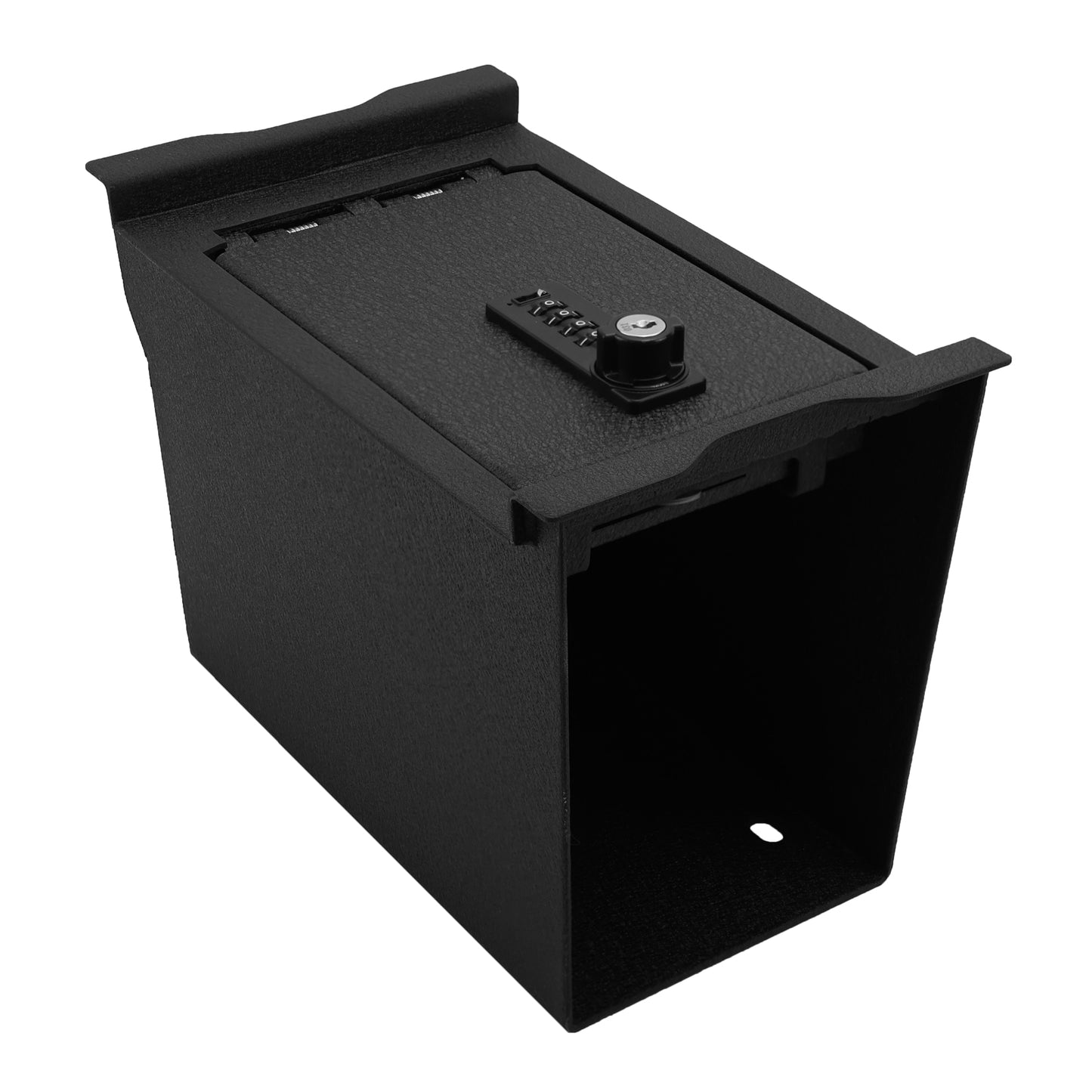 Center Console Safe for 2026 Toyota RAV4, 4-Digit Combination Lock with Key