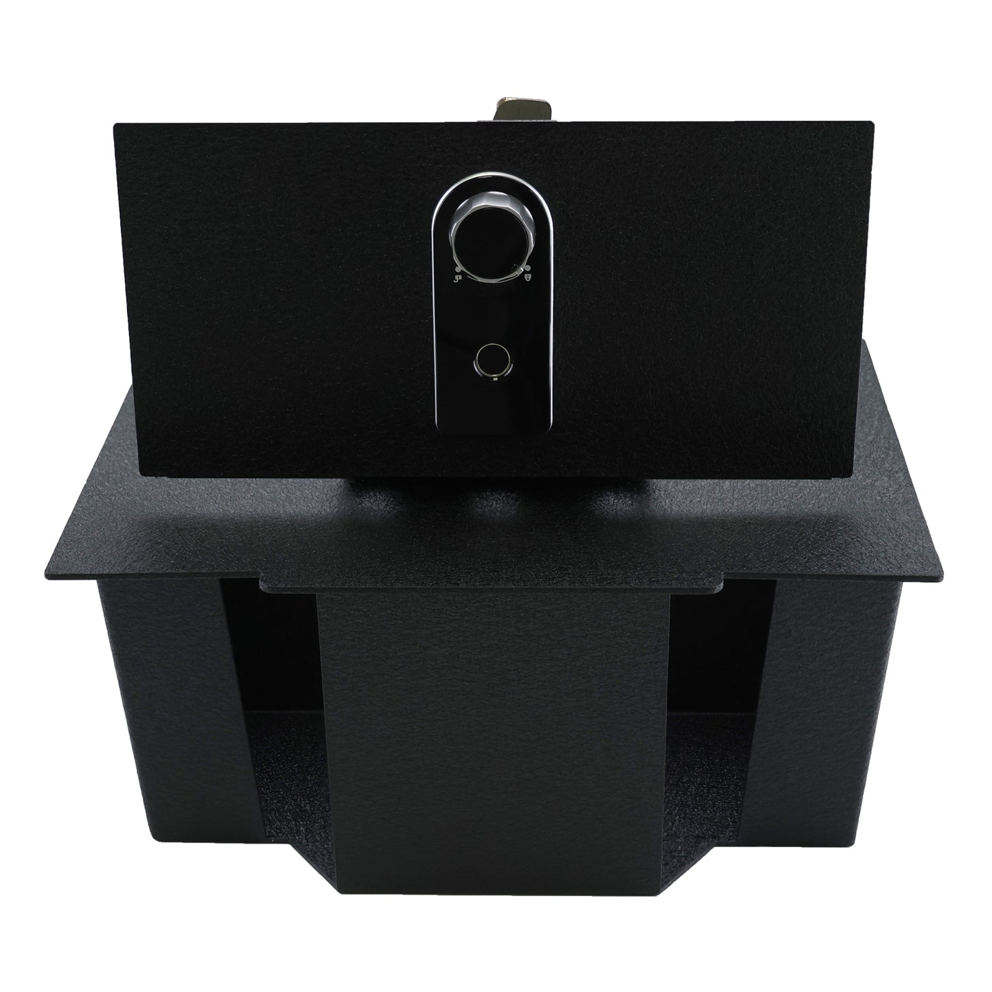 Pro Center Console Safe Gun Safe for 2009-2018 Dodge Ram 1500 2500 3500 and 2019 Dodge Ram 1500 Classic, Fingerprint Lock with Key