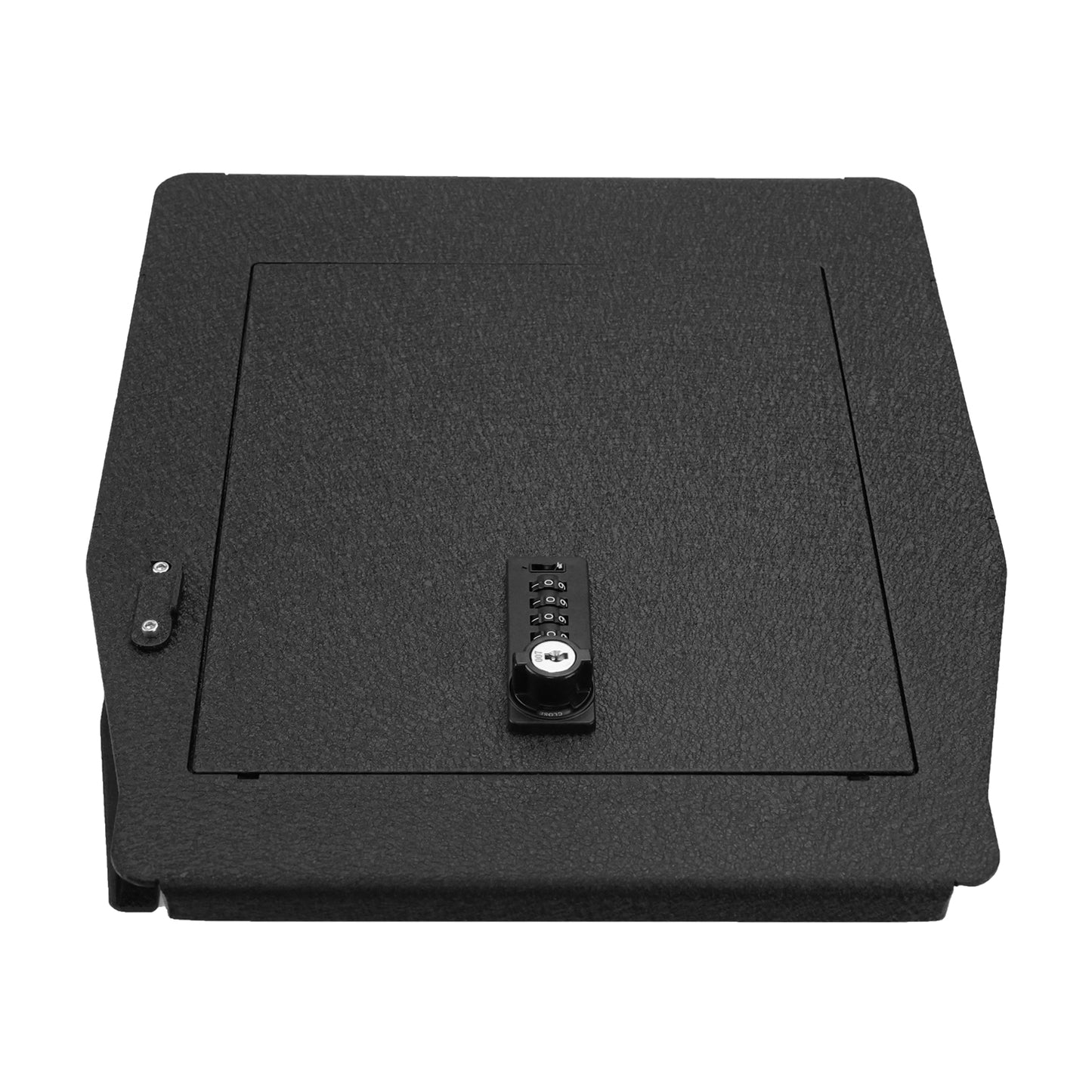 Pro Center Console Safe Gun Safe for 2015 -2020 Ford F150, 2017-2022 Ford 250/350/450 Super Duty, 2018-2024 Ford Expedition, 4-Digit Combination Lock with Key