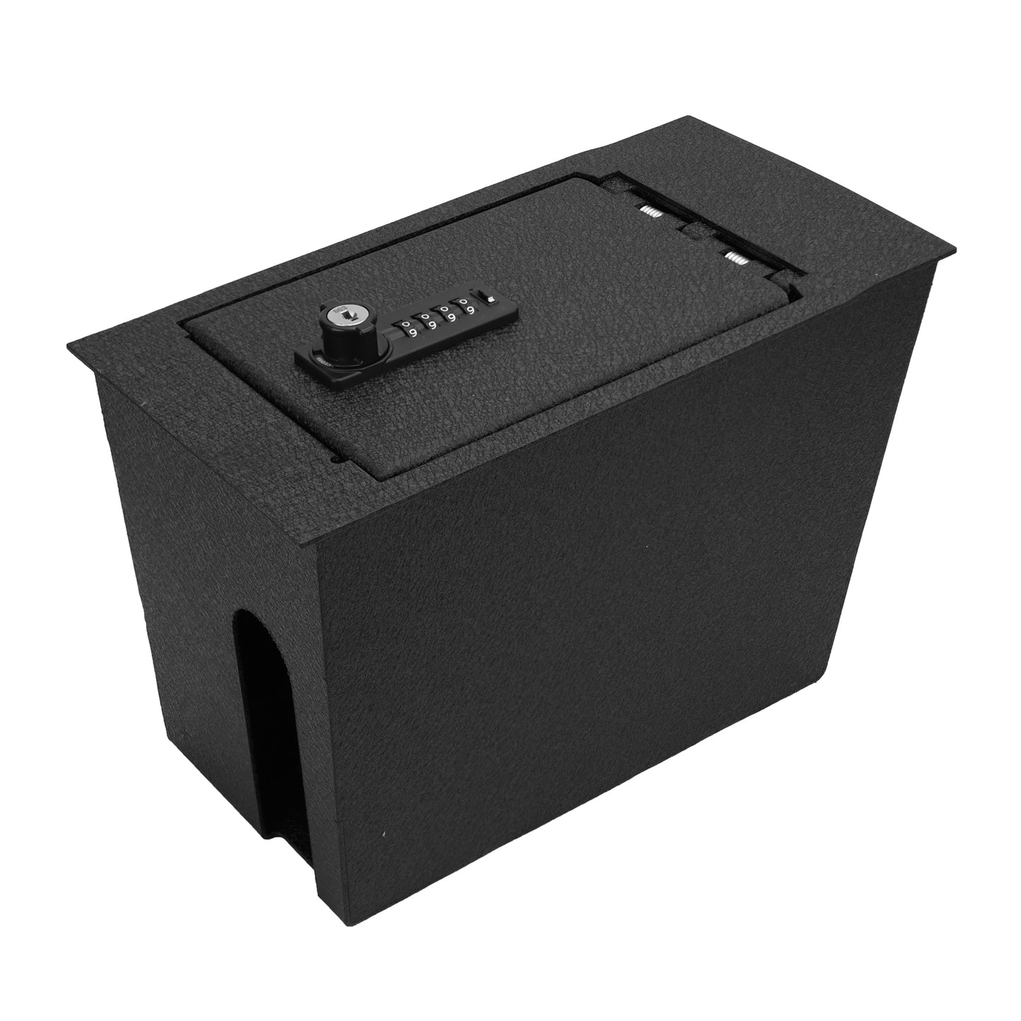 Center Console Gun Safe for 2012-2017 Toyota Camry, 4-Digit Combination Lock with Key