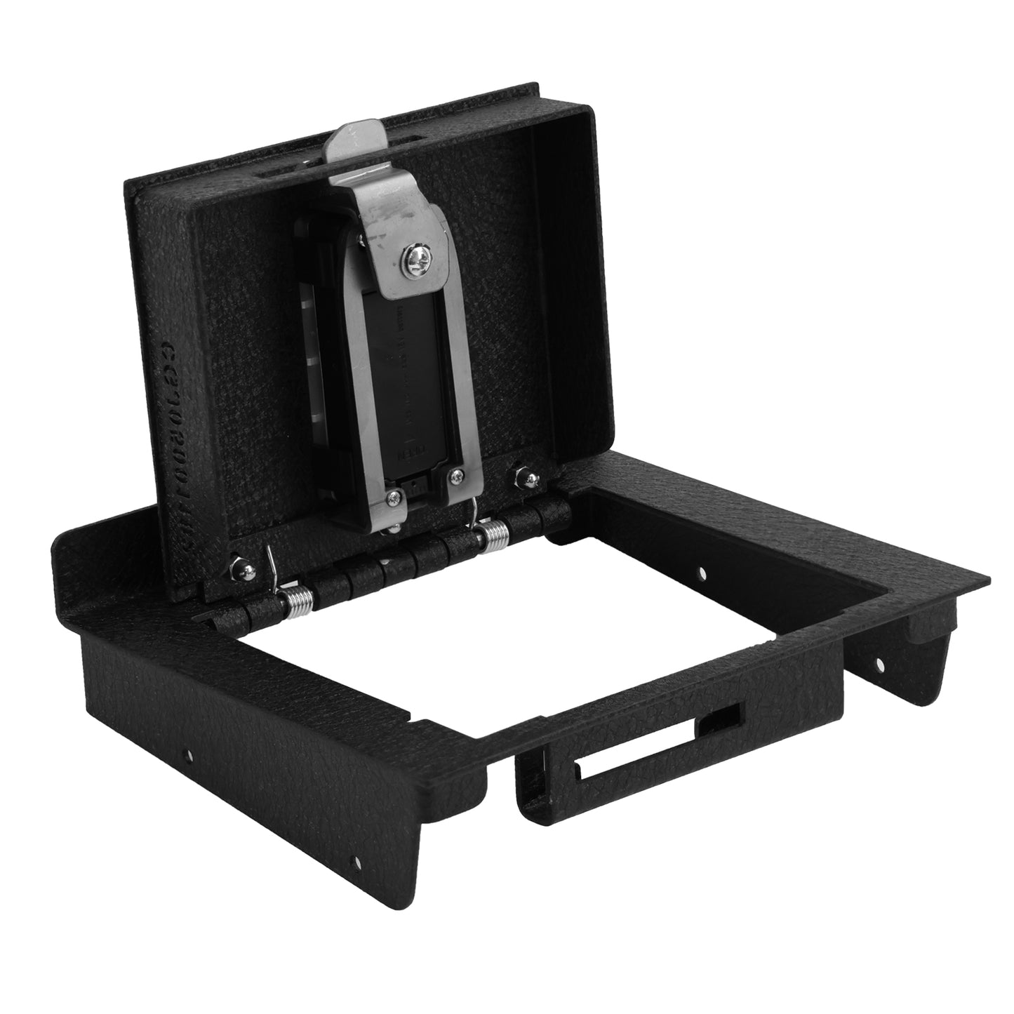 Center Console Gun Safe for 2025-2026 Tesla Model Y Juniper, Fingerprint Lock with Key