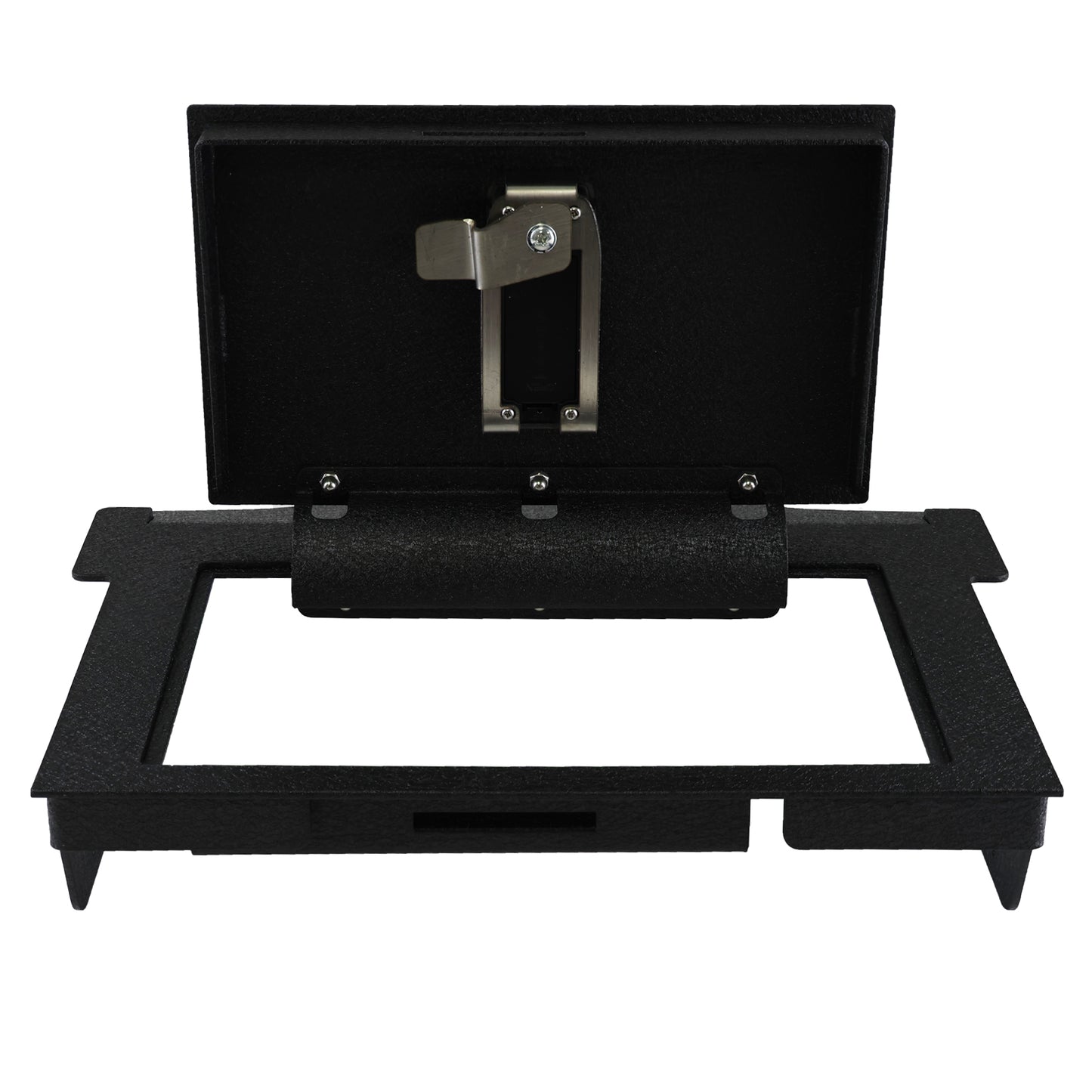 Pro Center Console Safe Gun Safe for 2021-2024 RAM TRX, 2022-2025 RAM GT, 2025 Dodge Ram RHO ,Fingerprint Lock with Key