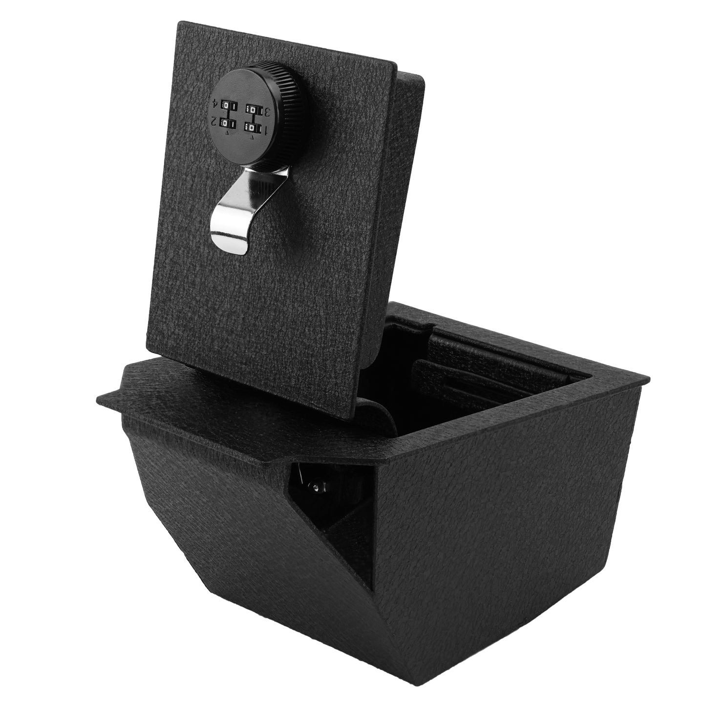 Pro Center Console Gun Safe for 2025 BMW X3, 4-Digit Combo Lock