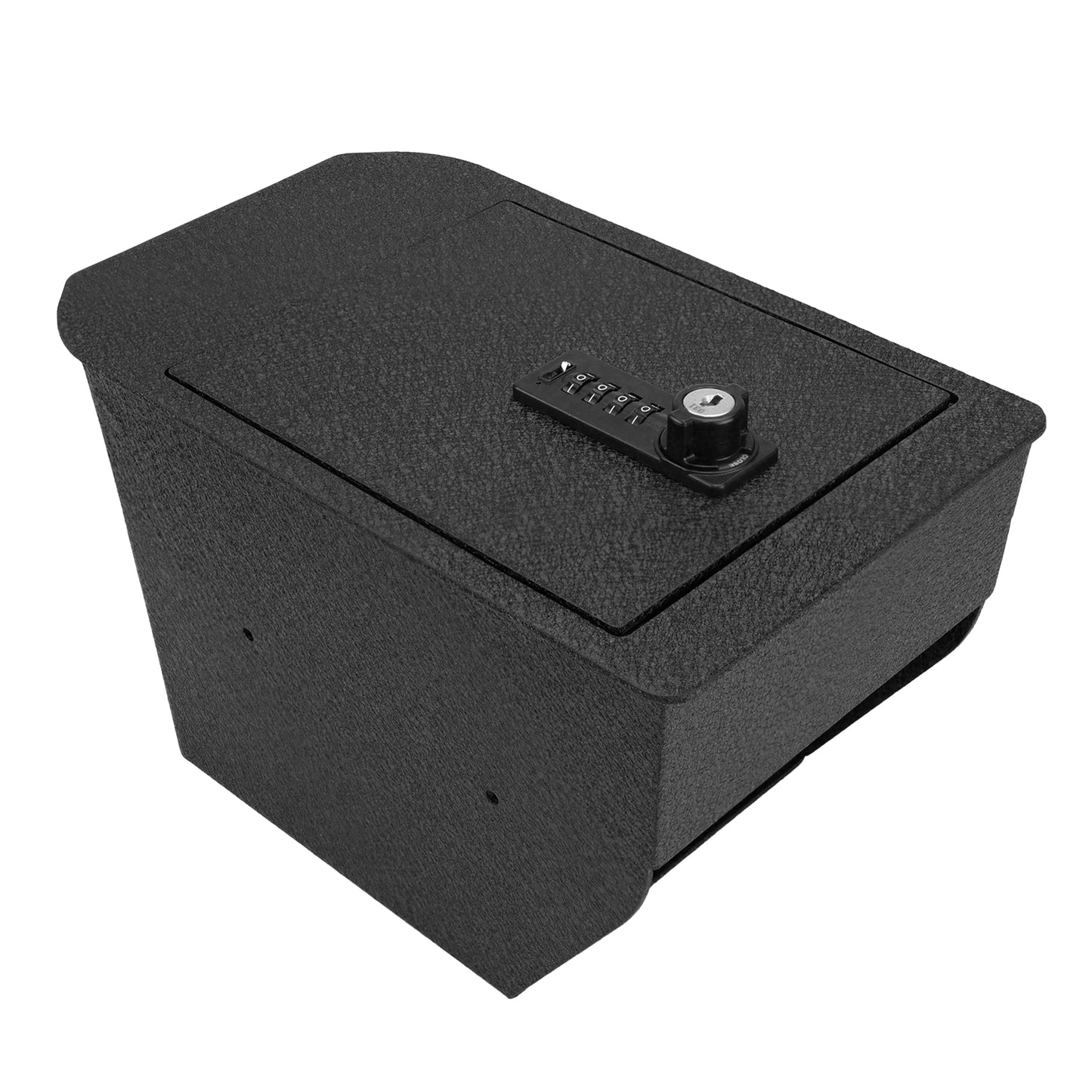 Center Console Gun Safe for 2024+ Toyota CRUISER, 4-Digit Combination Lock with Key