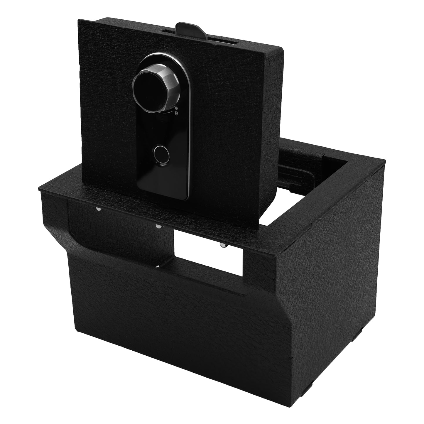 Center Console Gun Safe for 2025 Toyota 4Runner, Fingerprint Lock with Key