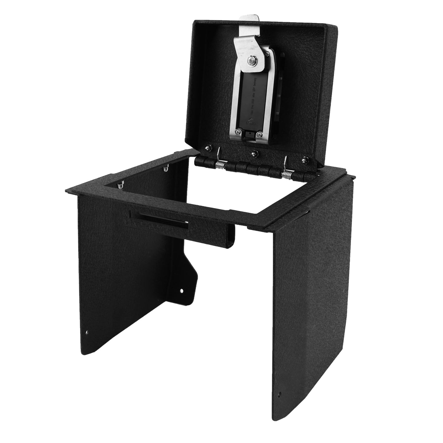 Center Console Gun Safe for 2025-2026 Ford Bronco [4 Door Automatic Transmission], Fingerprint Lock with Key