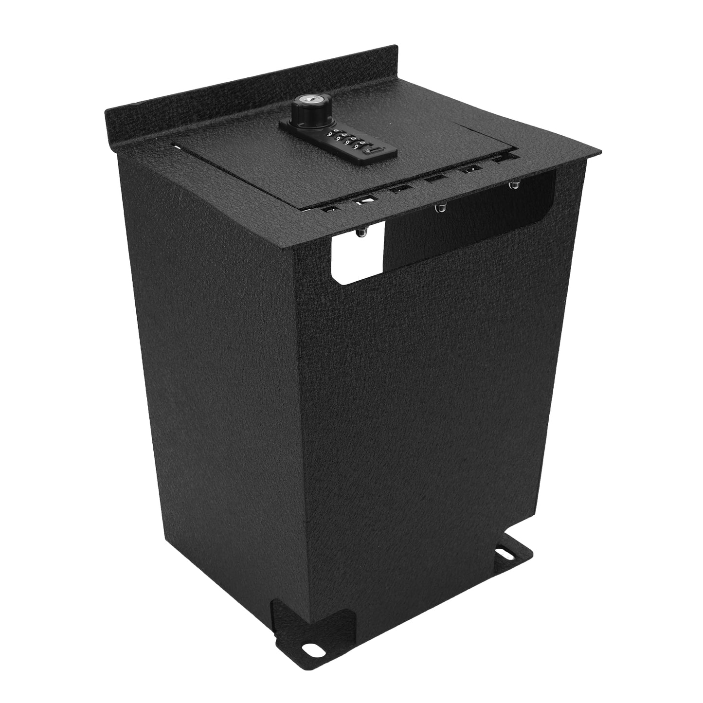 Center Console Gun Safe for 2011-2020 Toyota Sienna, 4-Digit Combination Lock with Key