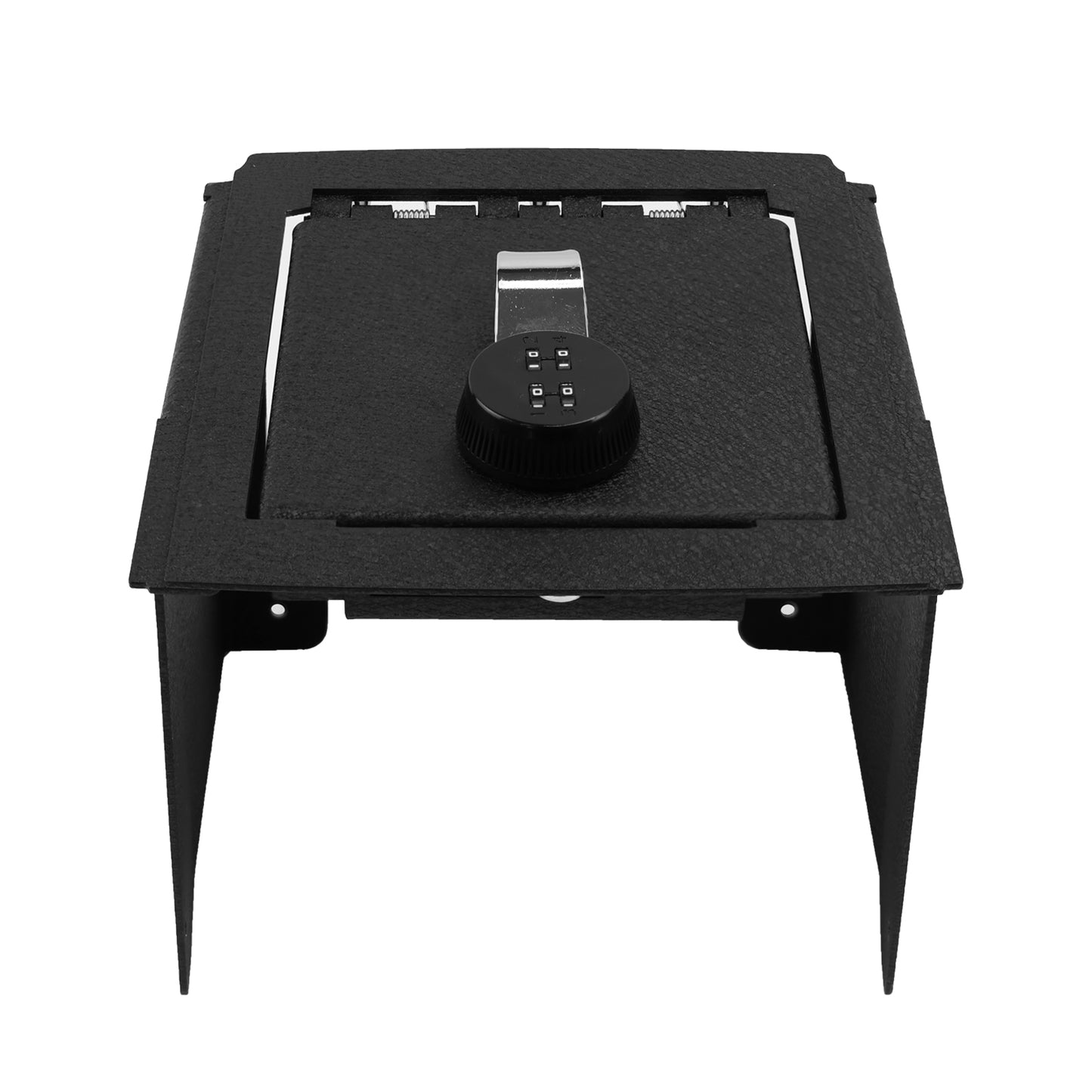 Center Console Gun Safe for 2025-2026 Ford Bronco [4 Door Automatic Transmission], 4-Digit Combo Lock