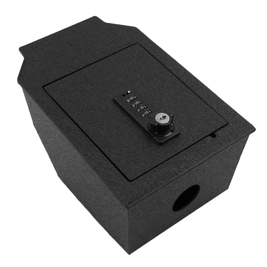 Pro Center Console Gun Safe for 2025 BMW X3, 4-Digit Combination Lock with Key