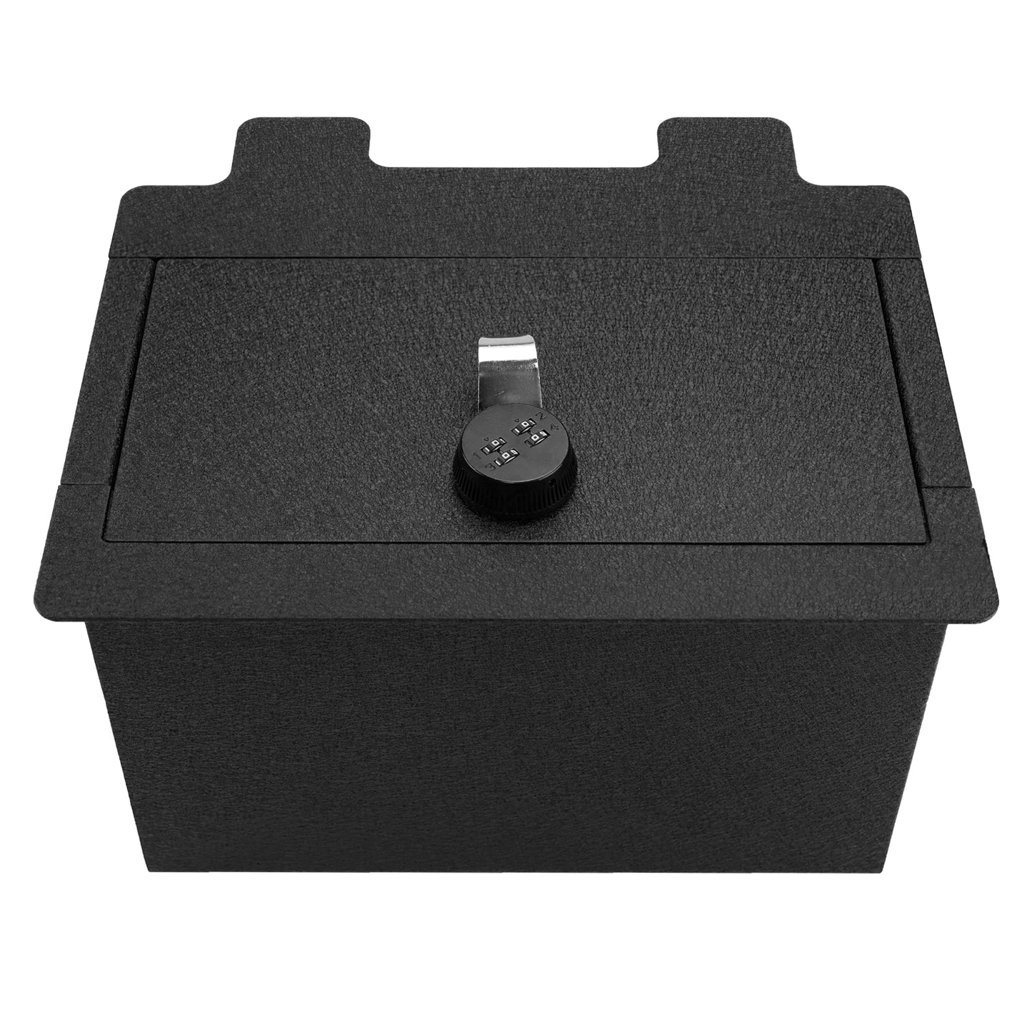 Pro Center Console Safe Gun Safe for 2019-2022 Chevy Silverado 1500 / GMC Sierra 1500 and  2020-2022 Chevy Silverado 2500/3500/ GMC Sierra 2500/3500, 4-Digit Combo Lock