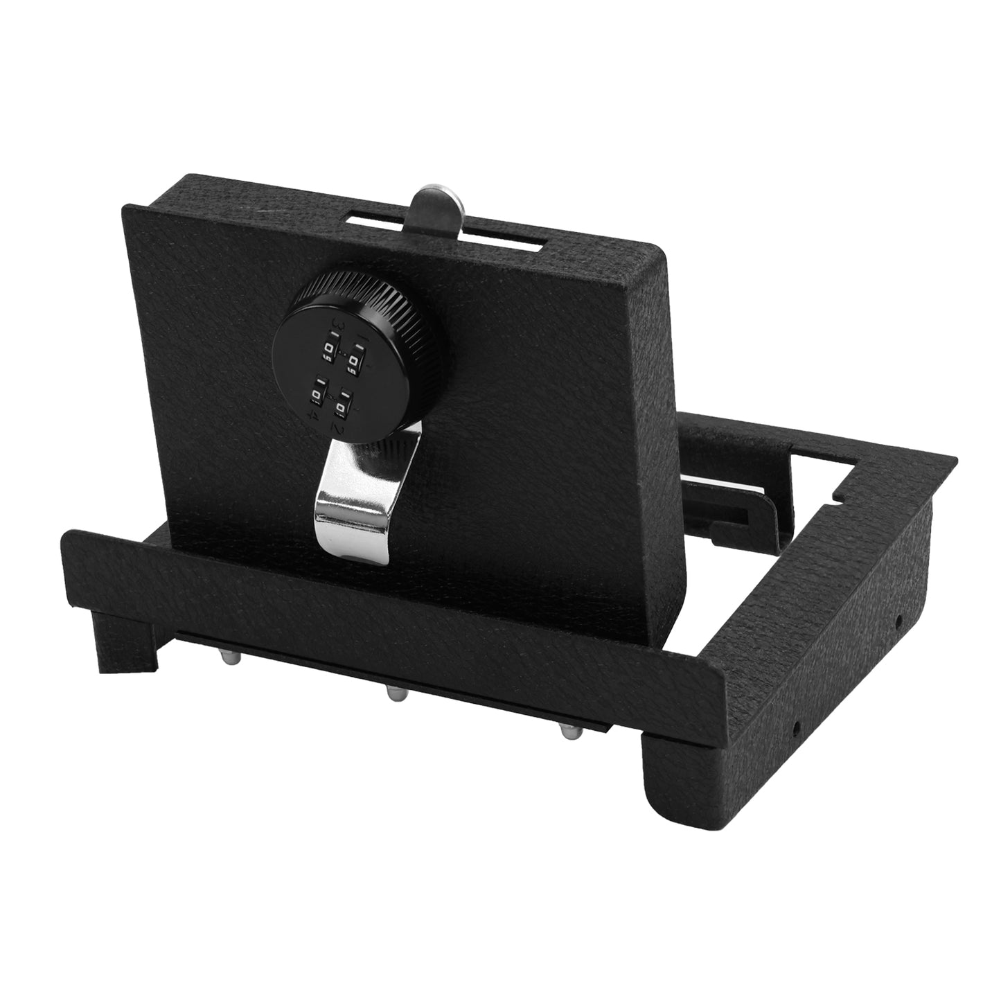 Center Console Gun Safe for 2025-2026 Tesla Model Y Juniper, 4-Digit Combo Lock