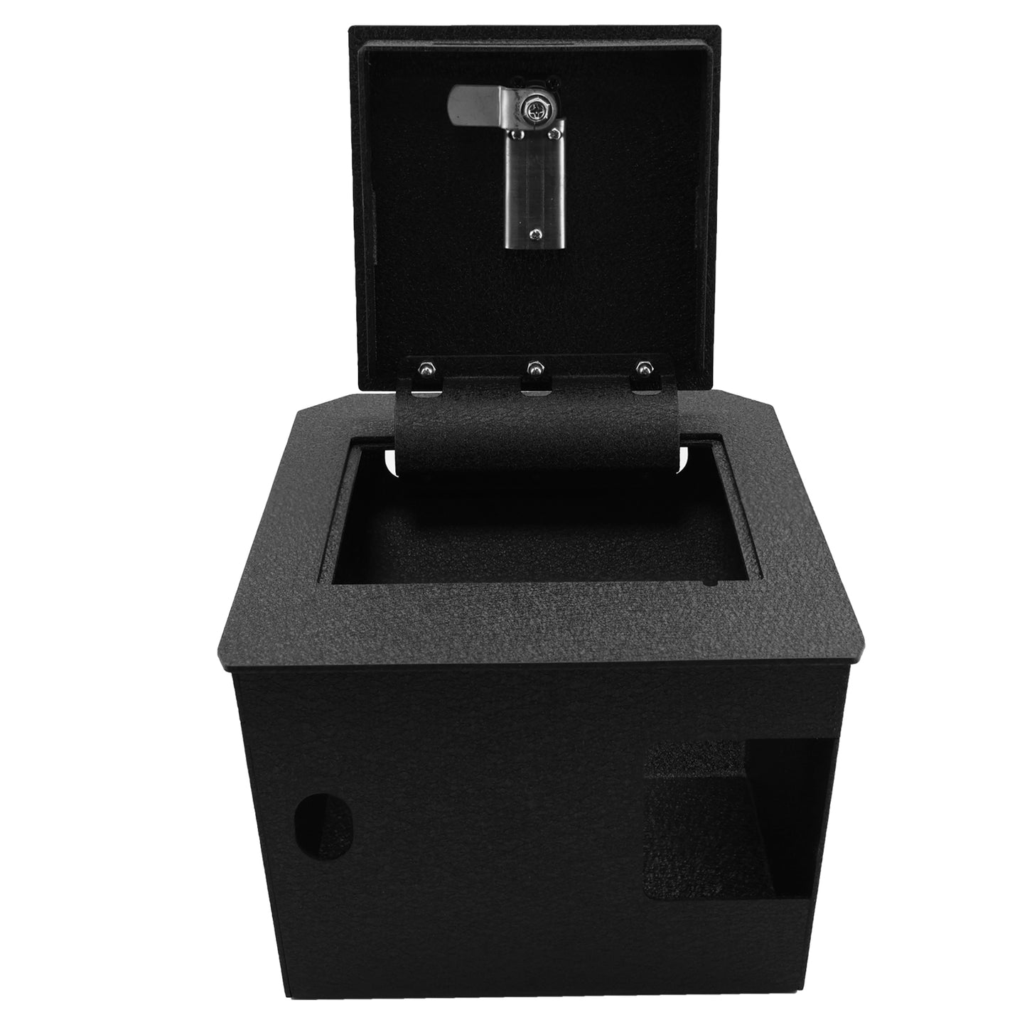 Pro Center Console Gun Safe for 2024-2025 Tesla Cybertruck, 4-Digit Combination Lock with Key