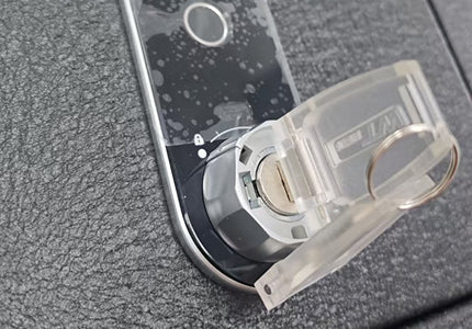 Fingerprint access + emergency key