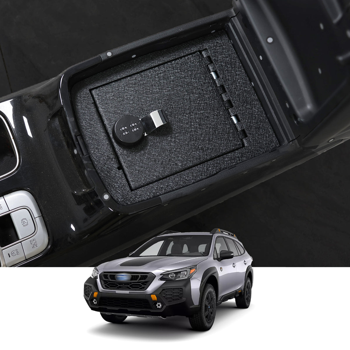 Console Safe | Subaru Outback 2020–25 | 4D Combo
