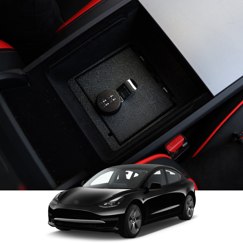 Console Safe | Tesla Model 3 2024–26 | 4D Combo