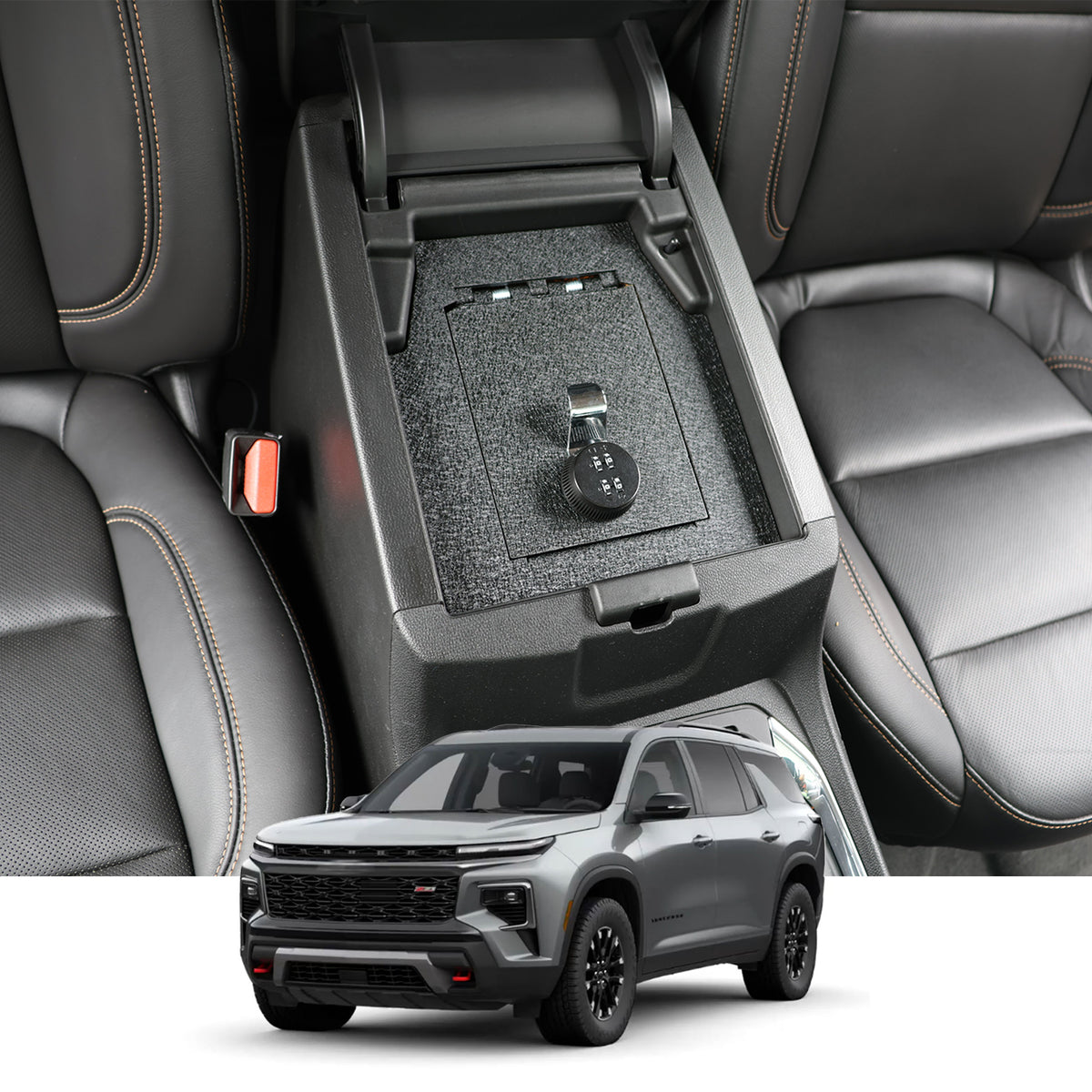 Console Safe | Chevrolet Traverse 2018–23 | 4D Combo