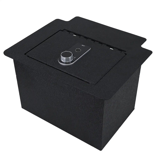 Chevrolet GMC Yukon Denali and Yukon/Yukon XL Console Safe (Fingerprint Lock with Key) : 2021-2024