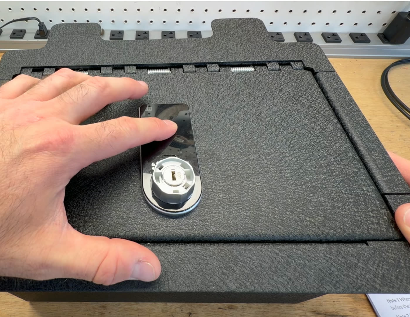 Hidden Silverado Console Safe